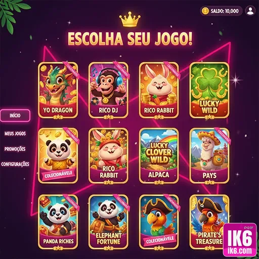 ik6 - app exclusivo - Interface do App