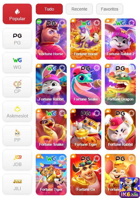 Experiência de Jogos ik6.com